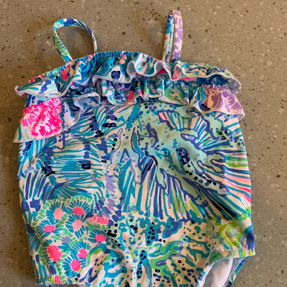 Lilly Pulitzer 3-6 months infant swimsuit EUC